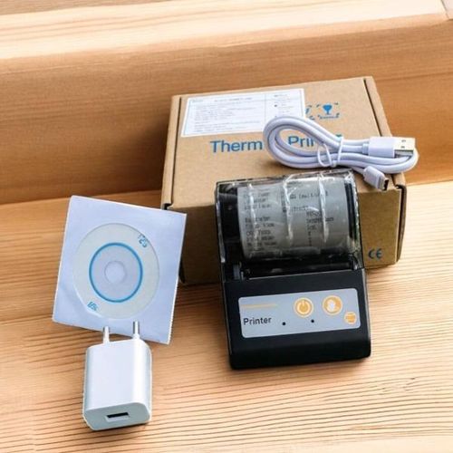 Portable Pocket Size Built In Li Ion Battery for Outdoor Work 58mm Bluetooth Thermal Receipt Printer