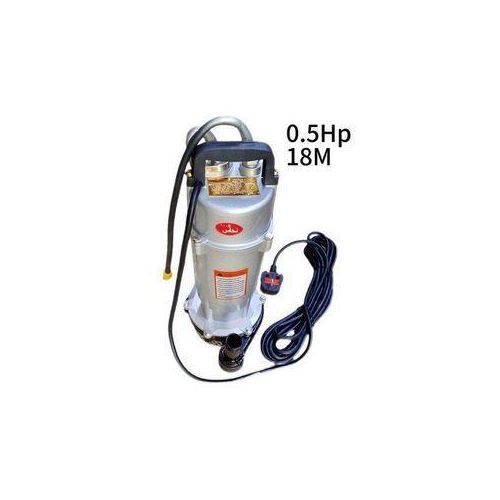 Heavy duty electric 0.5hp with 18M max height Submersible Water Pump-High Flow Submersible Water Pump with Float Switch- stainless steel