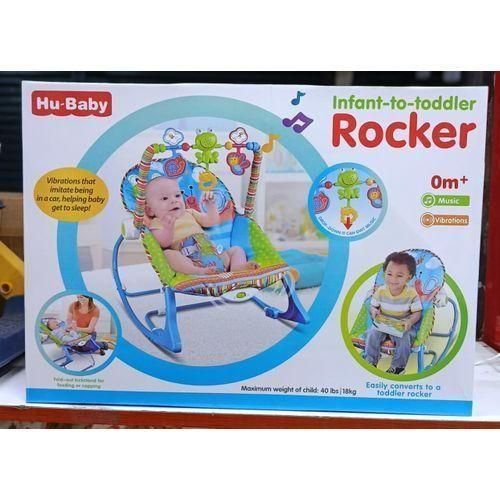 Infant To-Toddler Baby Rocker blue