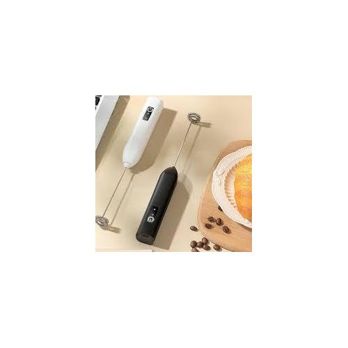 2 in 1 Electric Milk Frother and Heater for Coffee Latte Cappuccino Hot Chocolate Creamy Froth and Warm Milk at Home Fast and Easy Use