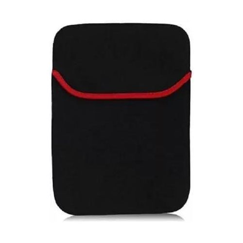 Laptop Sleeve 14 Inch Dual Color Neoprene Laptop Cover Zipperless Waterproof Slim Fit Laptop Case for HP Dell Lenovo Asus Acer MacBook Mouse Pad Use RedBlack