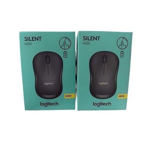 Logitech NEW M220 SILENT WIRELESS MOUSE, Silent Touch Technology