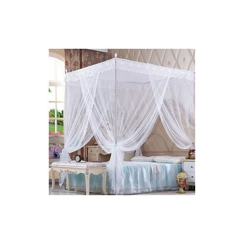 Mosquito Net With Metallic Stand White