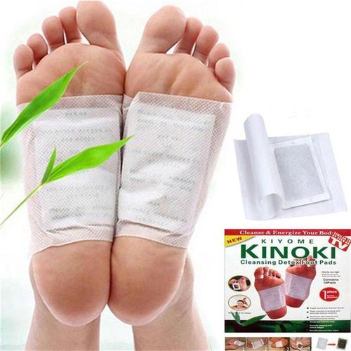 Foot Patch 1 Box (10 Pads) Kinoki Cleansing Detox Foot Pads (Original/Ginger & Salt)