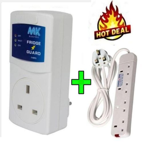 Electronics Fridge Guard + Free 4 Way Power. King Extension