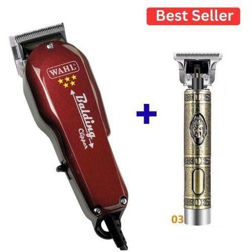 Balding hair cut kinyozi machine T9 styling budha Clipper