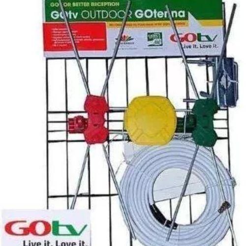 Gotv Digital Antenna Aerial+10 Metres Coaxial Cable