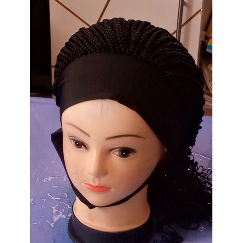 Short headband wig