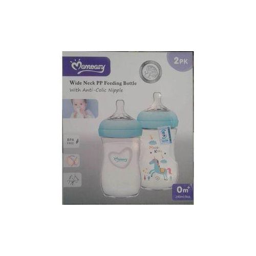 MomEasy 240ML Wide Neck Feeding