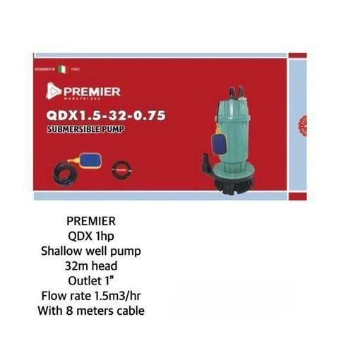 Premier QDX 1HP Shallow Well Pump With Cable