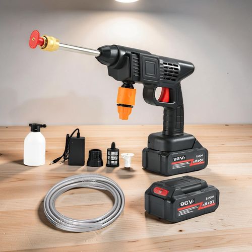 Durable High-pressure 96V Cordless Car Washing High Pressure Washer Gun