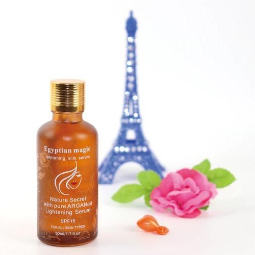 Egyptian Magic Whitening Milk Serum Nature Secret with Pure Argan Oil Lightening Serum 50ml