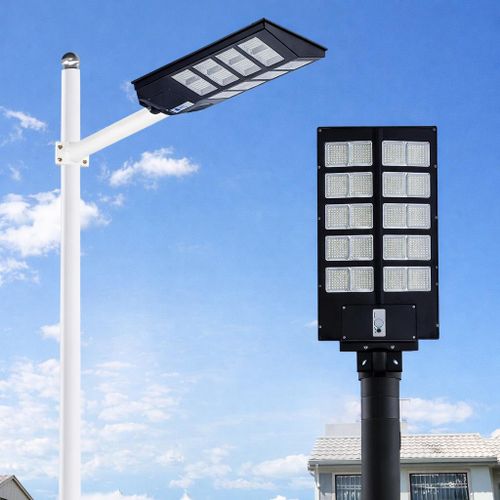 Outdoor Solar Street Light With Built-In Battery And Panel