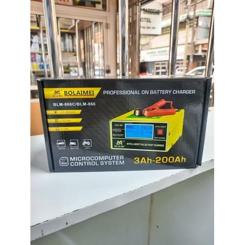 Bolaimei 12-24V Vehicle Battery Charger Smart Auto Recognition Protection