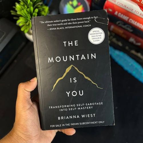 The Mountain Is You Book By Brianna Wiest