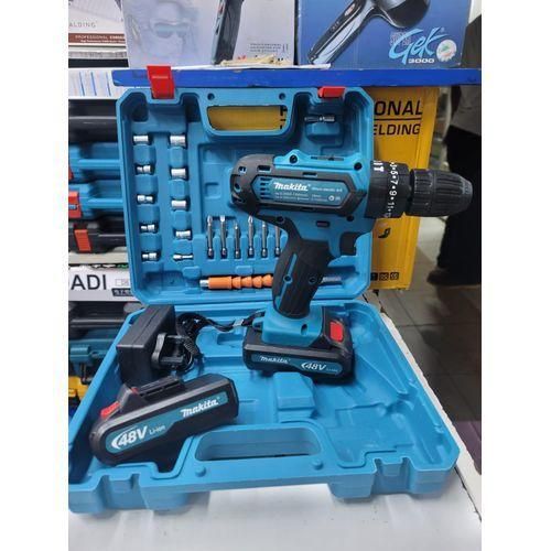 Makita Accessories Makita, 36V Cordless Accessories 2 Battery Electric Drill With LED Tool Set