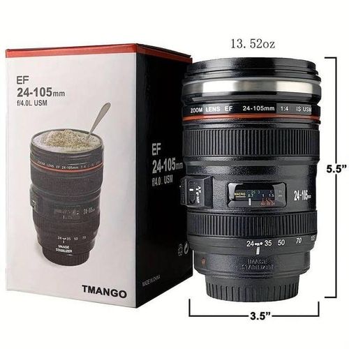 Camera Lens Mug Cup
