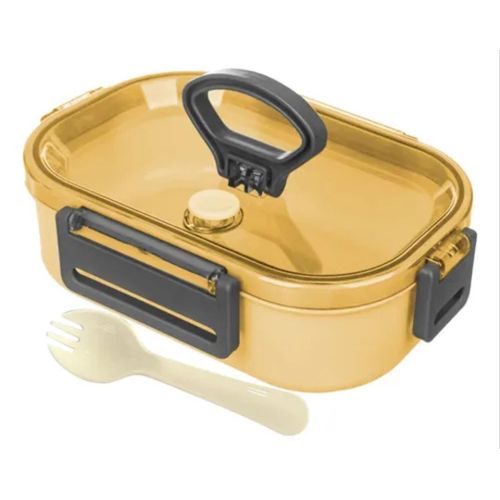 1pc Snack Box / BPA Free Microwavable Kids Lunch Box - With Spoon