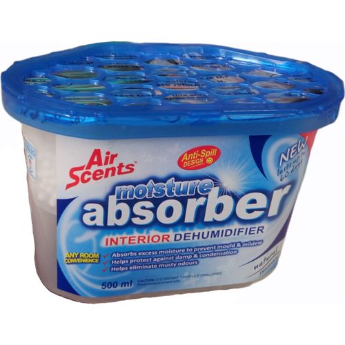 Moisture Absorber Freshener Interior Wardrobe Dehumidifier - NATURAL bc