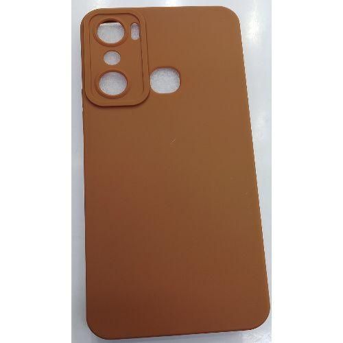 Infinix Hot 20iSoft Silicone Non Slippery Protective Back Cover Case