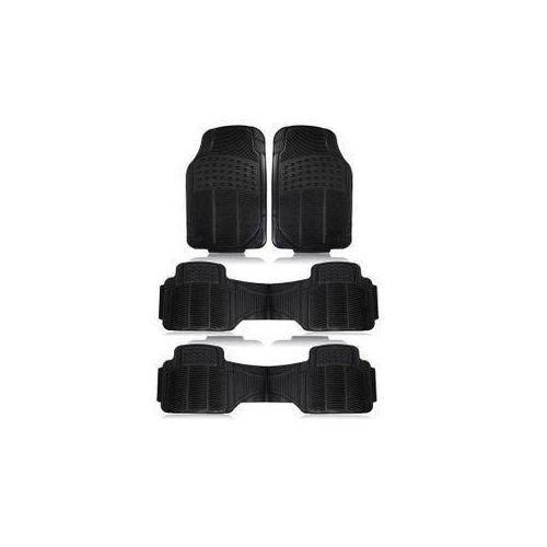 7-Seater Universal Car Floor Mat – Full Conjoined Waterproof All-Weather Mats for SUV & Family Cars (Black)