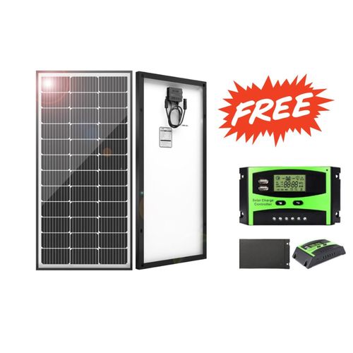 400 Watts Solar Panel 25 Years Warranty All Weather Mono Solar Panel Free 10A Solar Charge Controller