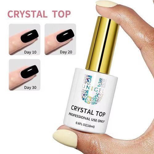Gel Ii & Polish Ii UNIGEL SHINY TOP COAT CRYSTAL TOP COAT 18ML