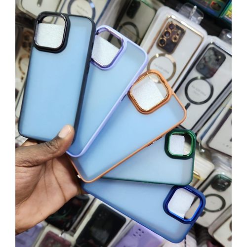 Black Transparent Newskin Matte Case for iPhone 6Plus – Slim Shockproof Soft Edge