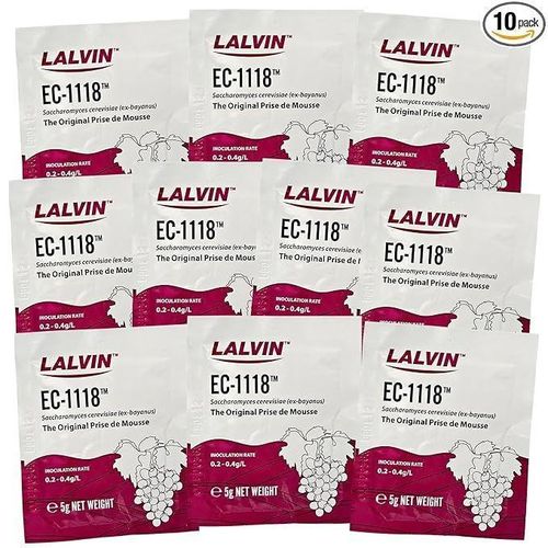 EC-1118 Saccharomyces bayanus (10 Packs)