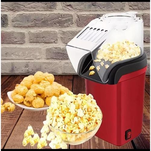 Portable Hot Air Popcorn Maker With A Measuring Cup