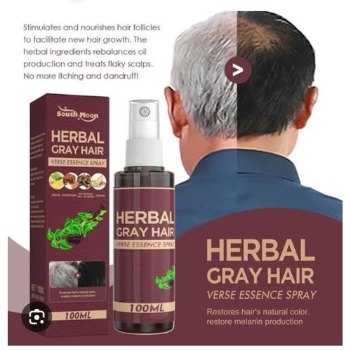 Herbal Gray Hair Verse Essence Spray