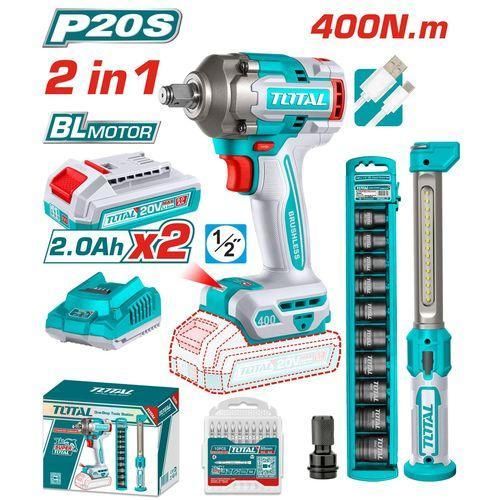 TOSLI23048 Cordless 2 pcs combo kit 400Nm
