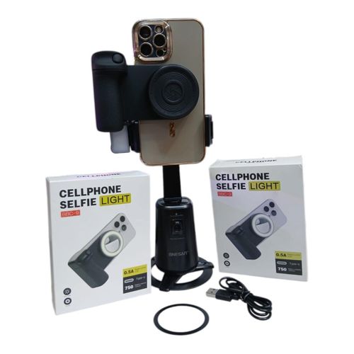 Magnetic Phone Camera Grip with Fill Light Smartphone Shooting Holder