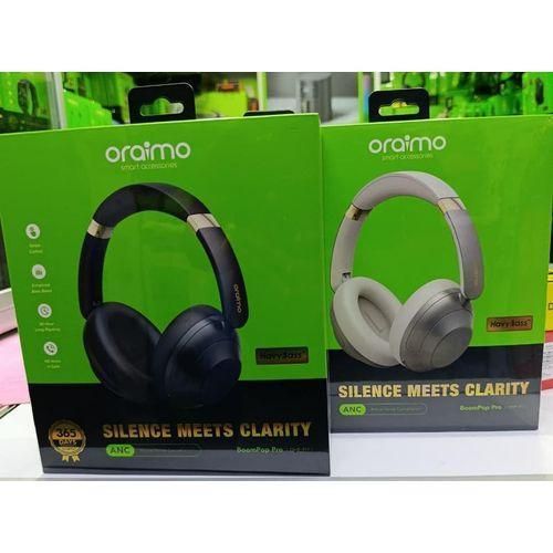 Super Quality Bluetooth Wireless Headphones with ANC over Ear and Bass Equalizer Boompop pro
