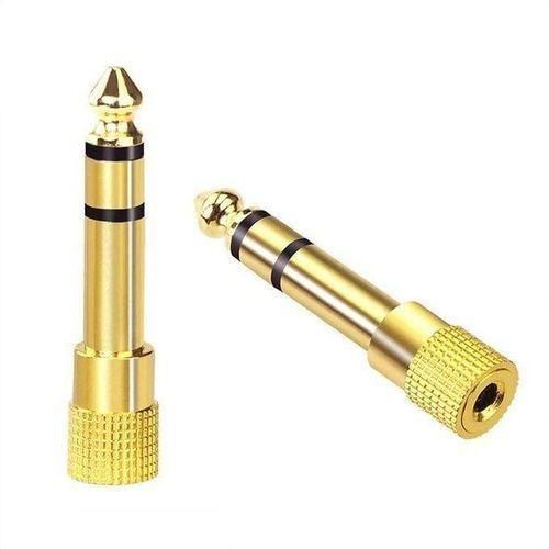 635mm 14 Inch Male To 35mm 18 Inch Female Stereo Audio Adapter For Aux Cable Guitar Amplifier Headphone
