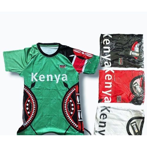 Kenya Roundneck Tshirt Football Shirt GREEN