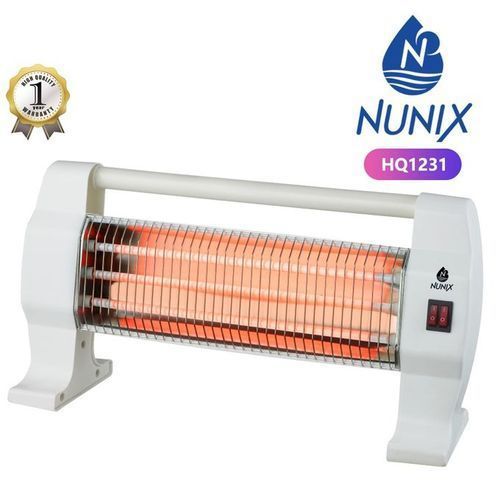 Portable Electric Room Heater – 3 Heat Settings - Adjustable Thermostat - Overheat Protection.
