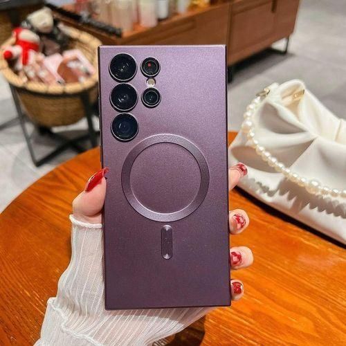 Luxury Shockproof Case for Samsung-Galaxy S25 Ultra Slim Protective Back Cover with Camera Guard Wireless Charging Support