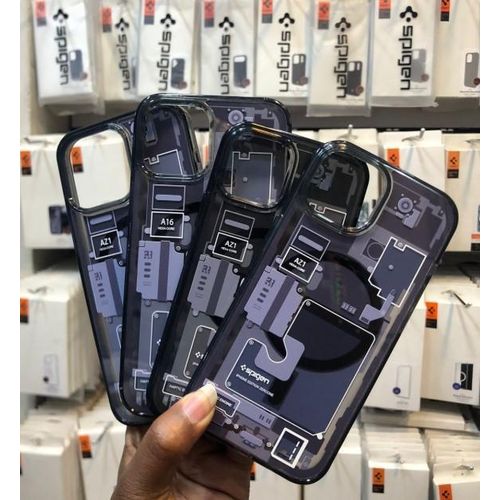 iPhone 11 Pro Max Case, Premium Spigen Ultra Hybrid Cover, Advanced MagFit Technology, Military-Grade Magnetic Protection