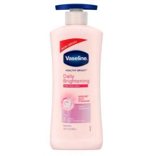 Vaseline Daily Brightening Lotion with Triple Sunscreens 600ml - Best Everyday SPF Body Lotion for Glowing Skin Nairobi