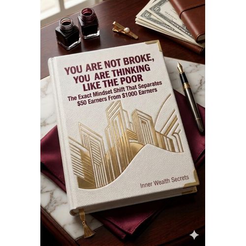 You are not broke you are thinking like the poor The Exact Mindset Shift That Separates 50 Earners From 1000 Earners By Inner Wealth Secrets