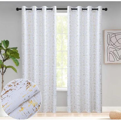 Classic Heavy Velvet CURTAINS -2pcs, 1.5m Each +3m - Sheer