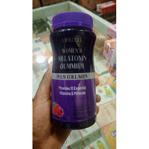 Womens Melatonin Gummies Plus Collagen