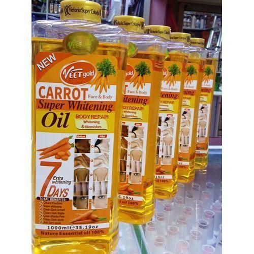 Carrot supper whitening oil
