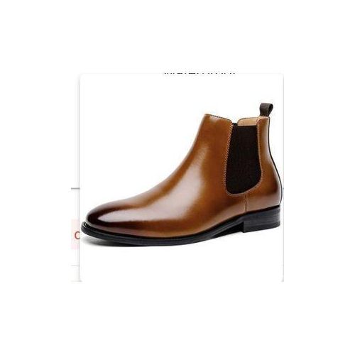 Classic Brown Formal Official Leather Men's Shoes black