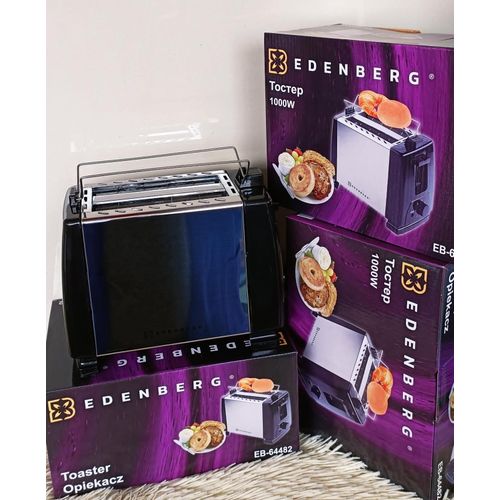 2 Slice Bread Toaster with Adjustable Browning Control