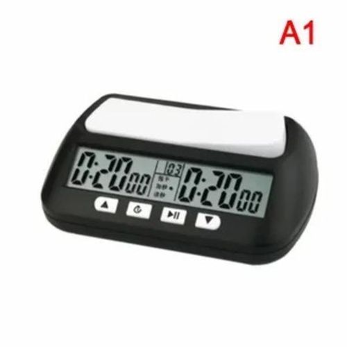 LCD Digital Chess Clock Timer Dual Player Countdown Tournament Equipment