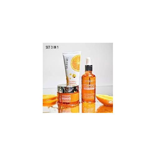 Dr Rashel Vitamin C 3 IN 1 SET Face Cleanser Serum Cream