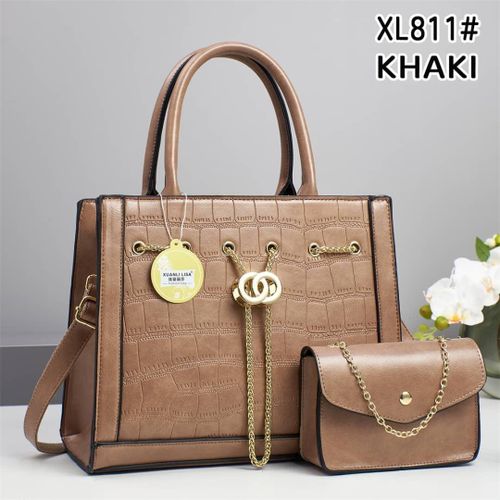 2 in 1 official classy stylish shoulder leather handbag