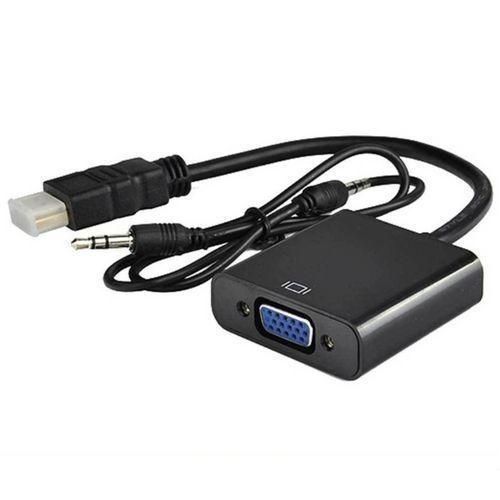 HDMI Male To VGA Female Adapter Converter Audio